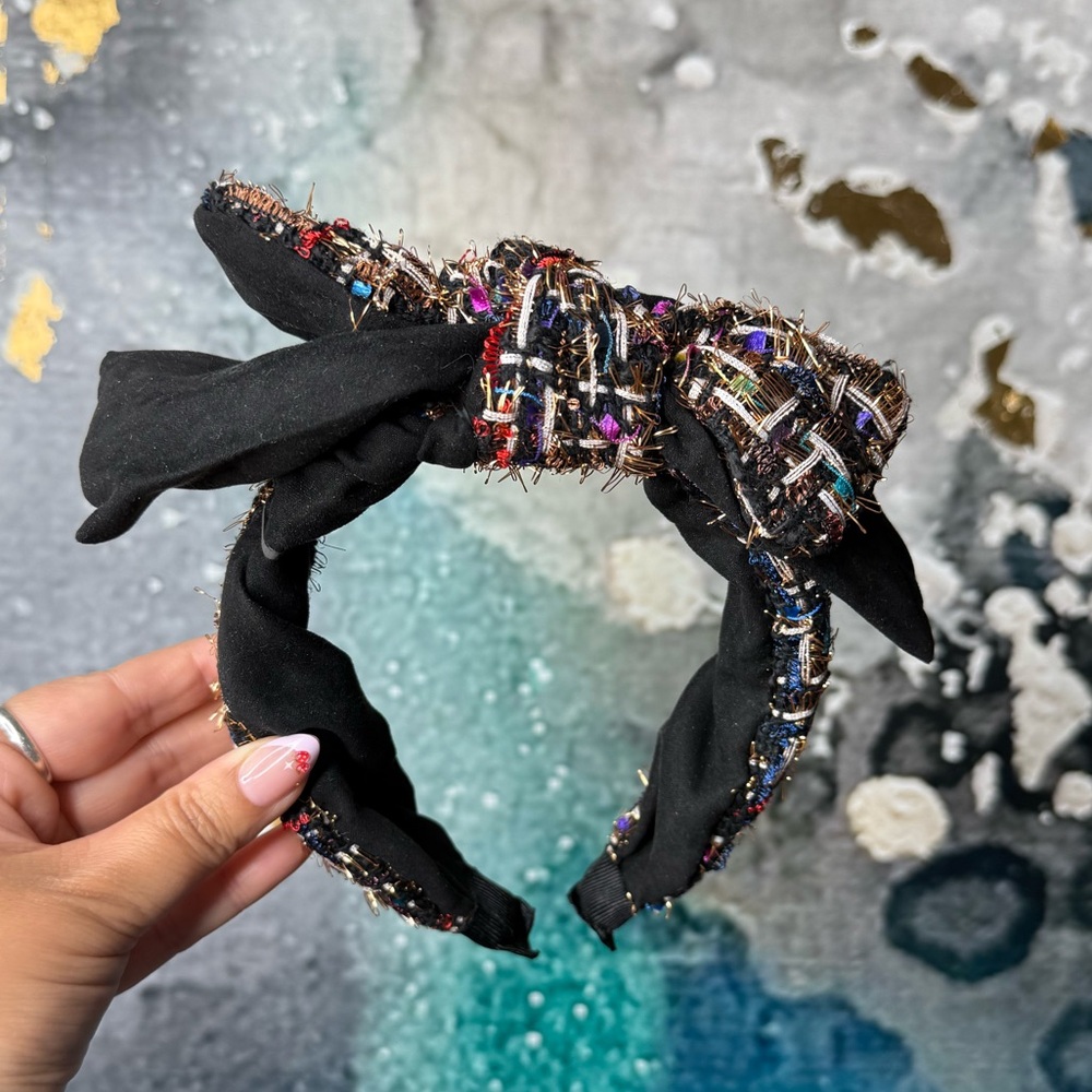 Lux | Colorful Tweed Hairband
